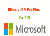 Windows 5のPCのマイクロソフト・オフィス2019小売り免許証のキー